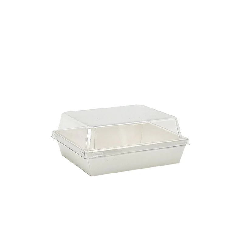 13x14 White Tray With PET LID