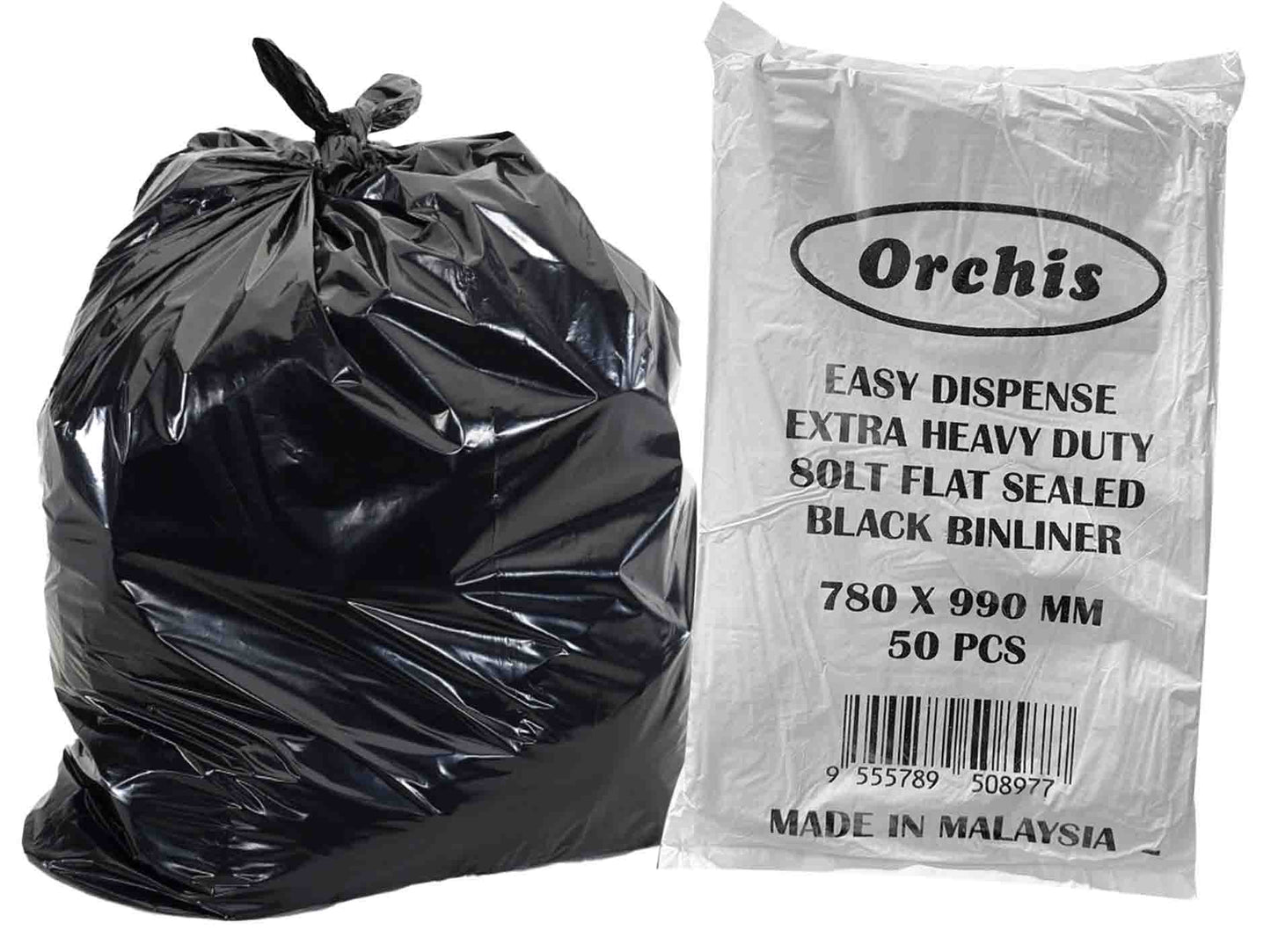 80 Litre Extra Heavy Duty Garbage Bin Bages