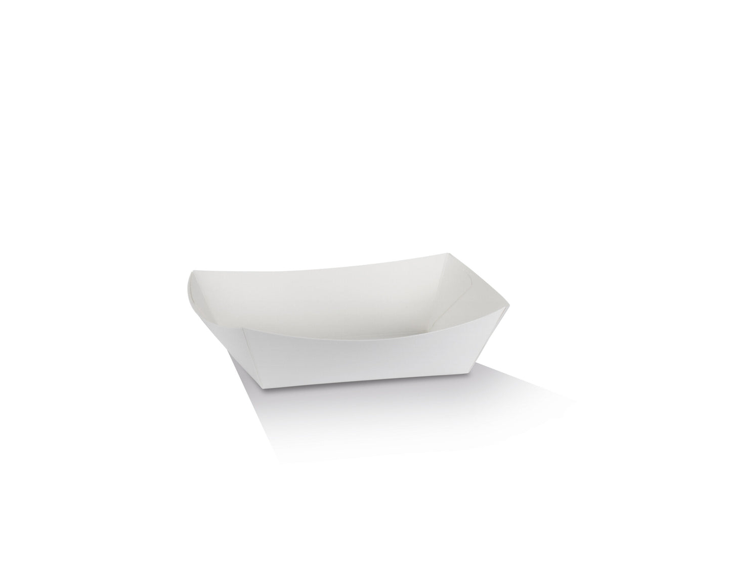 Small Tray White Cardboard