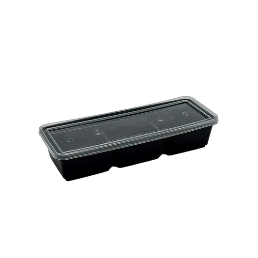 3 Compartments Bento Box With Lid