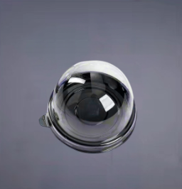 Plastic Mini Black base with dome lid D/70mm x 50mmH