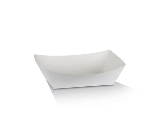 Medium Tray White Cardboard
