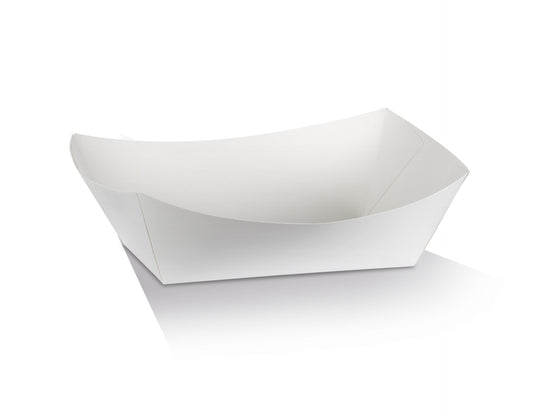 Ex-Large Tray White Cardboard