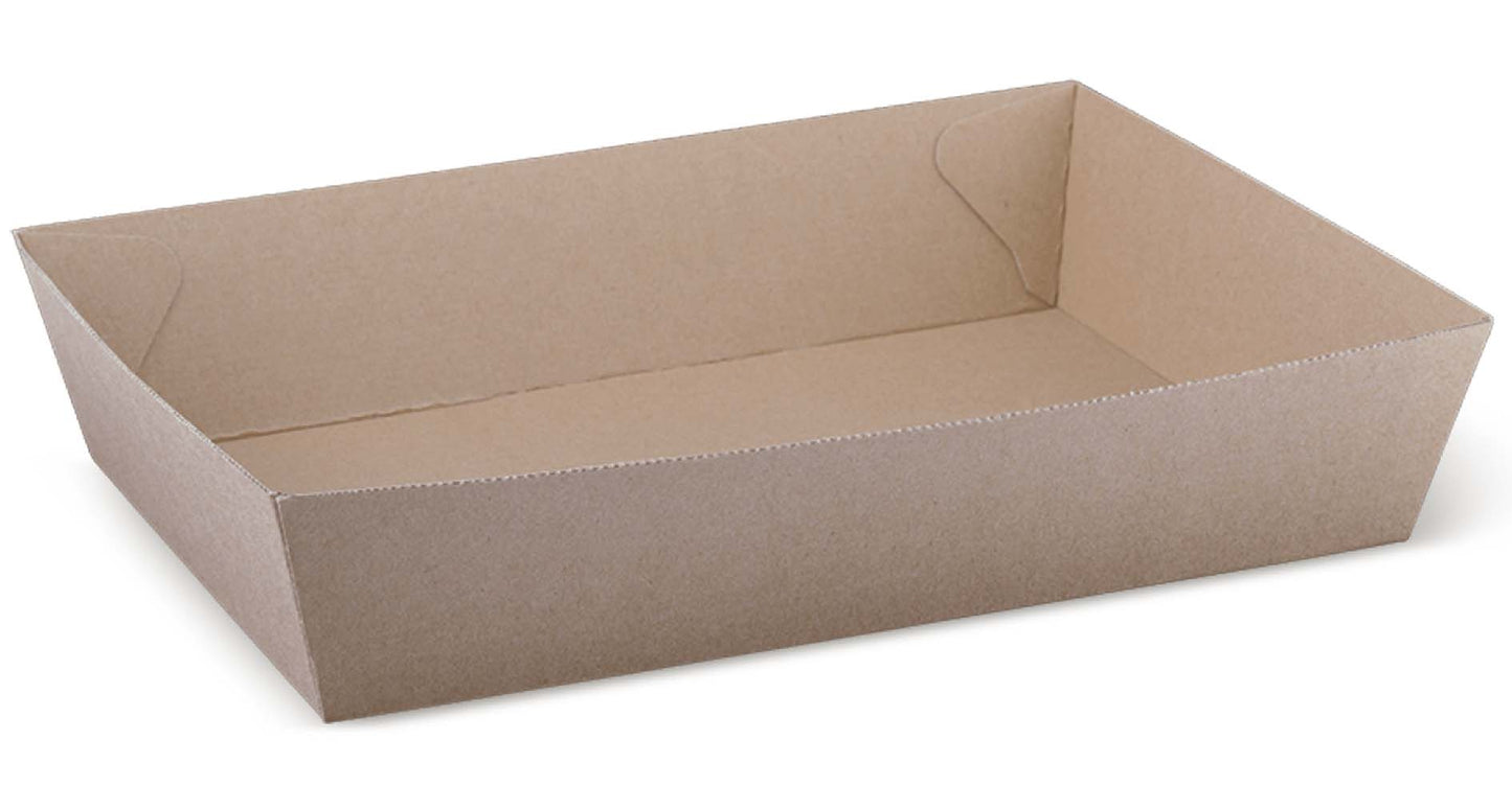 Corrugated Kraft Food Tray #1/#2/#3/#4/#5