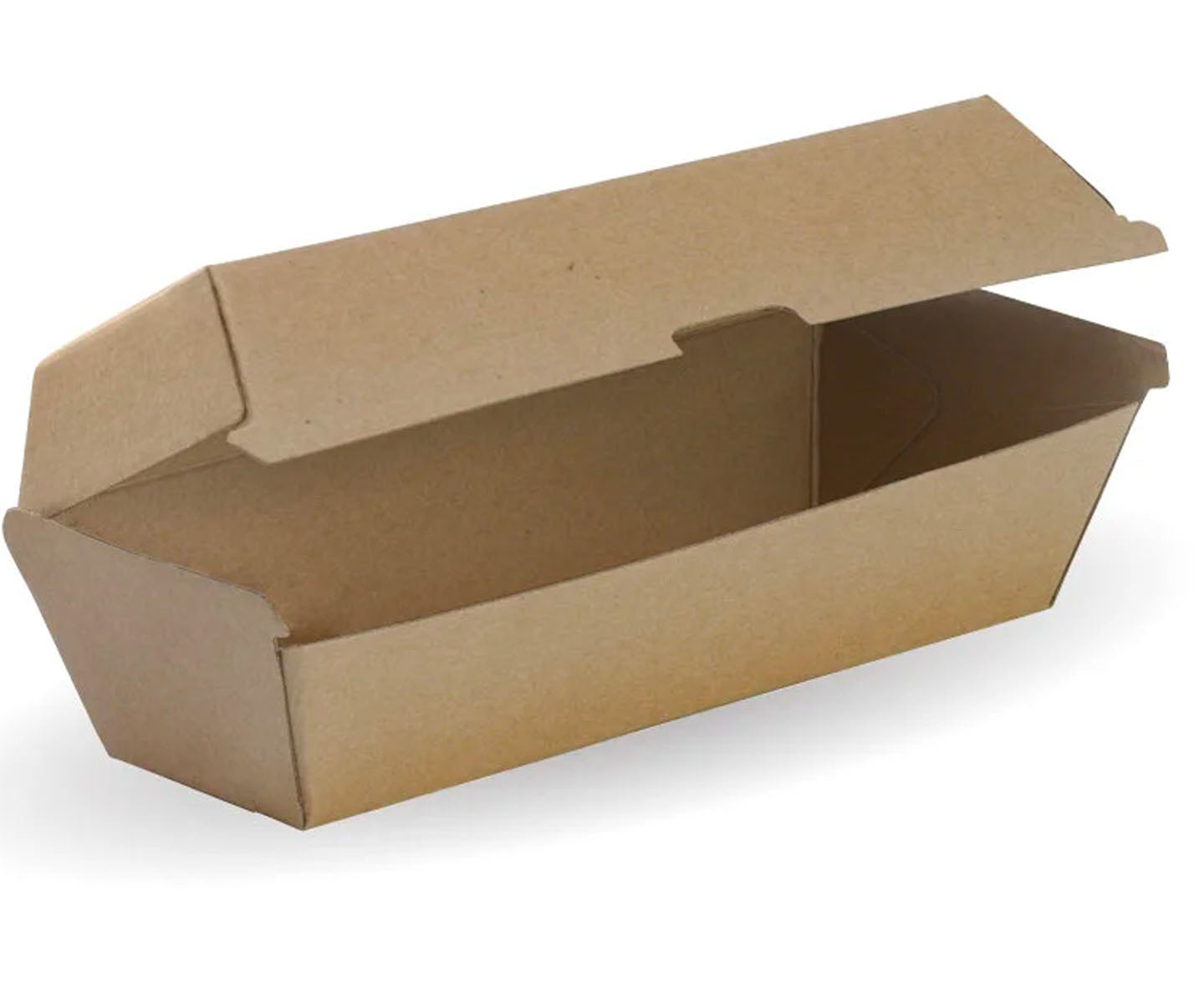 Corrugated Kraft Hot Dog Box