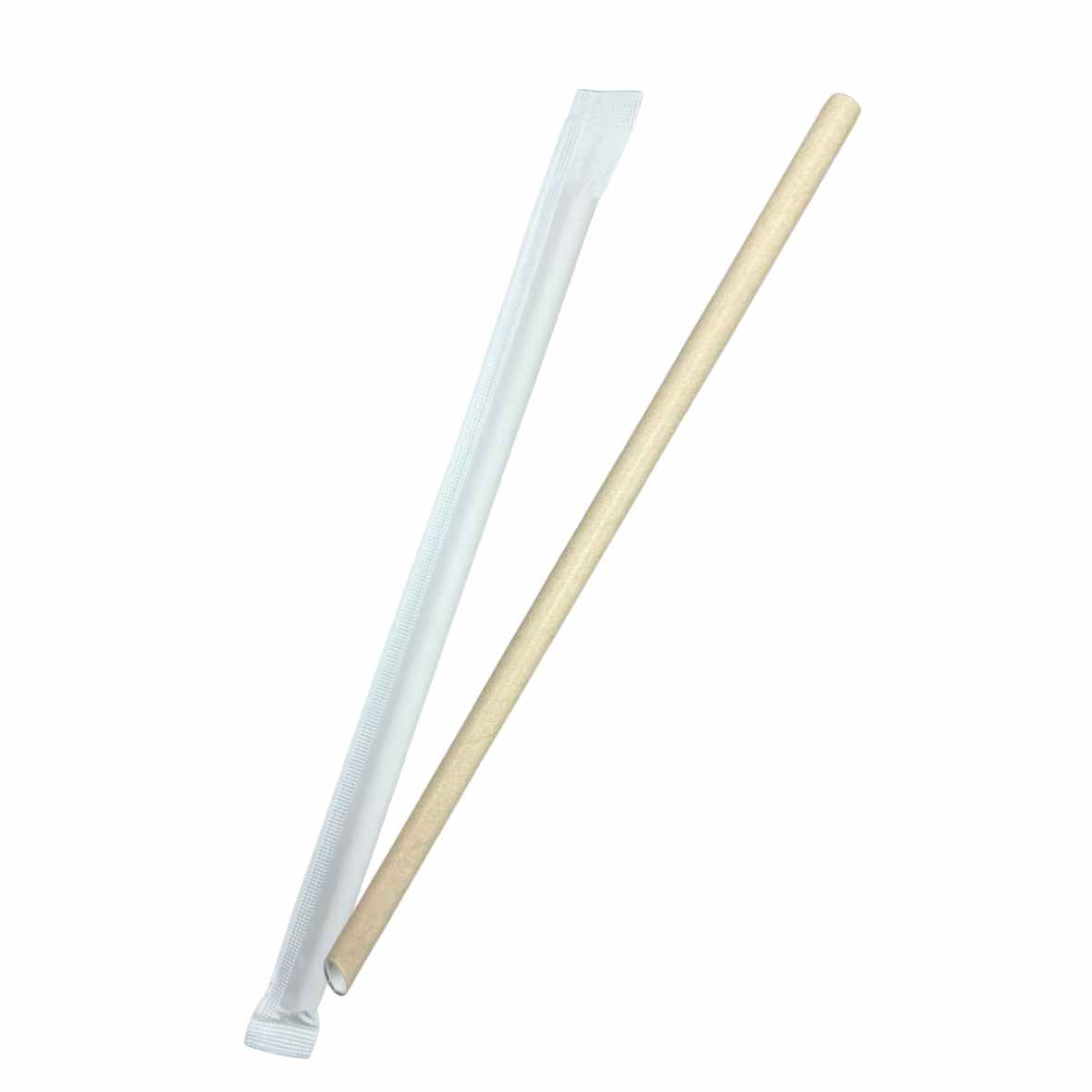 Paper Jumbo Drinking Straws Kraft