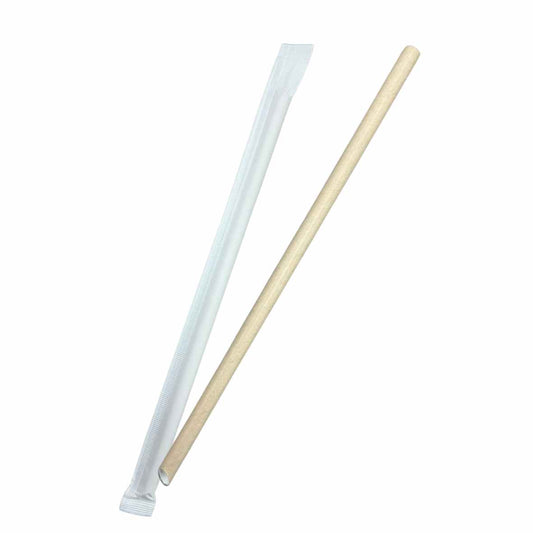 Paper Jumbo Drinking Straws Kraft