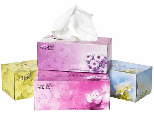 Polar Serene Facial Tissue Boxes 180 Sheets