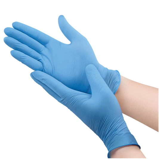 Disposable Nitrile Gloves Powder Free Small/Medium/Large/X-Large (2 Colors)