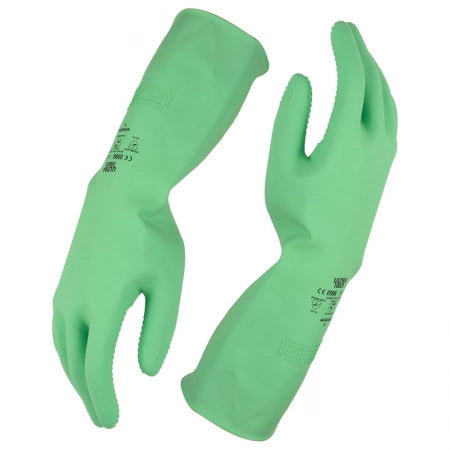 Ultra Touch Rubber Glove Green Small/Medium/Large/X-Large
