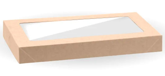 Windowed Lid For X-Small Kraft Catering Box