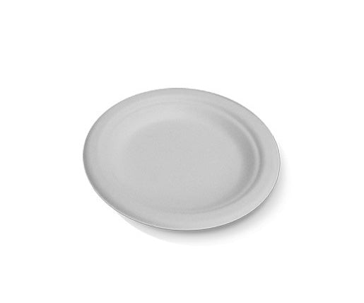 6'/7' Round Sugarcane Paper Plate
