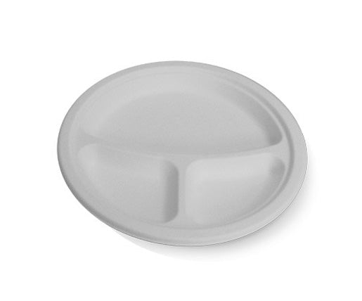 9'/10’ Round 3-Comp Sugarcane Paper Plate