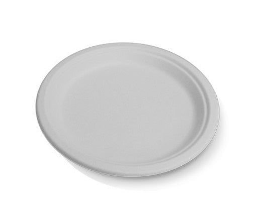 9'/10' Round Sugarcane Paper Plate