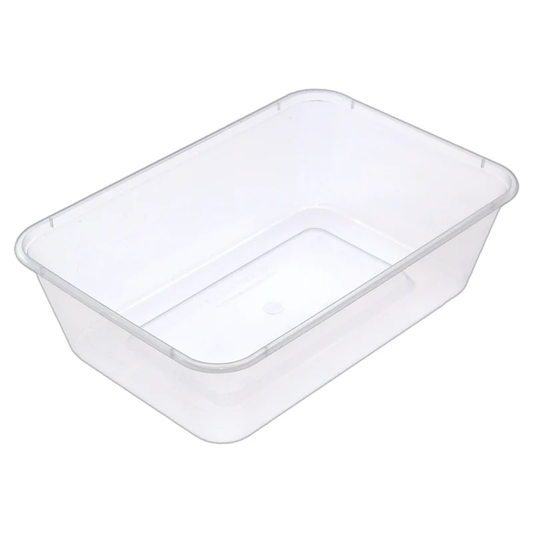 TPC 650ml Rectangular Container Clear